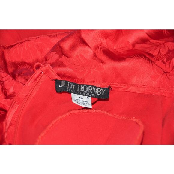 Judy Hornby Vintage OLD HOLLYWOOD GLAM GREAT GATSBY Designer Dress Size 10 NEW! - Picture 8 of 9